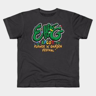 Effin G - Flower 'n' Garden Festival Kids T-Shirt